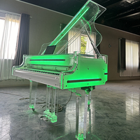 Source Factory High-End Customization 88-Key Crystal Grand Piano Acoustic for Concert Hall Performance