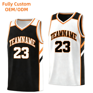 Özel Tasarım Çift Taraflı Basketbol Forması Hızlı Kuruyan Nefes Alabilen Polyester File Yazlık Çift Taraflı Basketbol Yeleği - Product Image 2