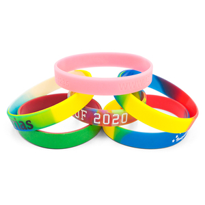 Pulseras Promocionales de Algodón Personalizadas de Alta Calidad - Resistentes al Agua, Impresas en Serigrafía con Colores, Logotipos y Formas Personalizados - Product Image 1