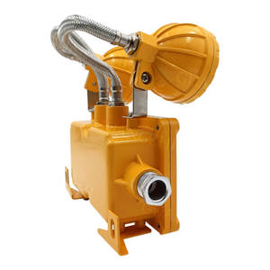 Lumière d'urgence LED antidéflagrante murale en aluminium jaune/gris à double sortie 2 têtes/yeux, série C15 G3/4, pour sorties d'urgence pétrole/charbon - Product Image 4