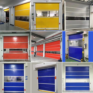 <span class=keywords><strong>Porte</strong></span> de sécurité à enroulement rapide en PVC haute vitesse, <span class=keywords><strong>rideau</strong></span> imperméable, <span class=keywords><strong>porte</strong></span> à grille à enroulement rapide avec moteur servo - Product Image 6