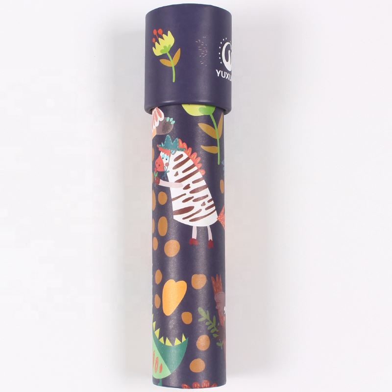 Лидер продаж на Amazon, забавный детский вращающийся калейдоскоп, игрушка «сделай сам» для детей