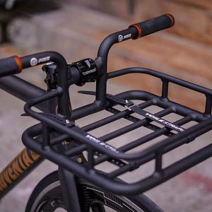 一体式 31.8 毫米铝合金自行车车把篮公路山地固定齿轮车前架 - Product Image 6