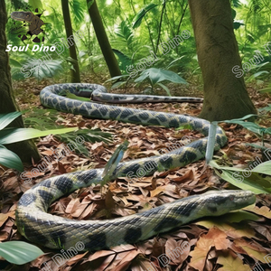 Custom Ontworpen Boerderij Super Grote Slang Levensgrote Tuin <span class=keywords><strong>Cobra</strong></span> Grote Animatronic Slang - Product Image 6