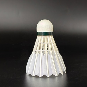 DunRun <span class=keywords><strong>DR</strong></span>-13 Super grado piuma d'oca Badminton volano 2 strati sughero durevole navetta di allenamento per tornei di fascia alta - Product Image 3