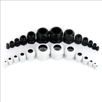 Nylon Presse-Étoupe Étanche IP68 Réglable 3-18mm TNP 3/4 TNP 1/2 PG13.5 PG11 PG9 PG7 (Noir)