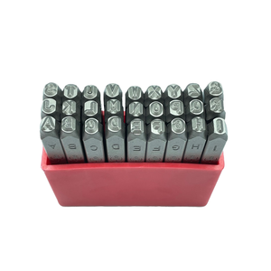 Juego de Letras para Estampado en Acero CRV 6150 de 3 mm, Profesional, con Punta de HRC 58-62 para Uso Industrial (27 PIEZAS/JUEGO) - Product Image 3