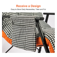 Nouvel arrivage de chaises de salon modernes, canapé paresseux pliant, détente, chambre à coucher, fauteuil à bascule de loisirs