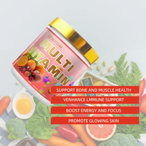 Polvo multivitamínico Soporte nutricional para la salud digestiva Sistema inmunológico Belleza con producto de colágeno para adultos - Product Image 5