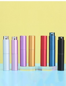 Wholesale 10ml Empty Aluminum Twist up <b>Perfume</b> <b>Atomizer</b> Packaging Black Purple Aluminum Travel <b>Refillable</b> <b>Perfume</b> Spray Bottle - Product Image 4