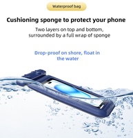 Coque de Téléphone Étanche Personnalisée pour iPhone 16 15 14 Pro Max XR XS MAX, Pochette Téléphone Étanche, Étui S25 S24 Ultra