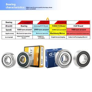 Roulement à grande vitesse 6004ZZ 2RS 2RZ Roulement à billes à gorge profonde <span class=keywords><strong>Diamètre</strong></span> intérieur 20mm <span class=keywords><strong>Diamètre</strong></span> <span class=keywords><strong>extérieur</strong></span> 42mm Épaisseur 12mm Domestique - Product Image 5