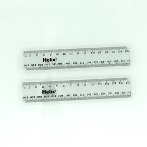 15cm 6inch Plastic Straight Clear Scale Ruler