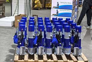 Moteur de volet roulant <span class=keywords><strong>automatique</strong></span> compact AC800KG conçu avec un système de sécurité de protection contre les surcharges et une boîte de vitesses en métal renforcée - Product Image 5