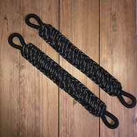 Poignées de sécurité pour arceau de sécurité de voiture personnalisées, idéales pour le camping et la randonnée - Matériau nylon PVC