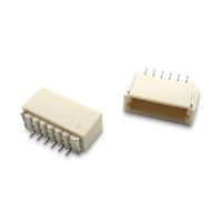 Conector de Cabezal PCB SMT de Montaje Superficial Horizontal JST SH de 1.0 mm, de 2 a 12 Pines, de Cable a Placa