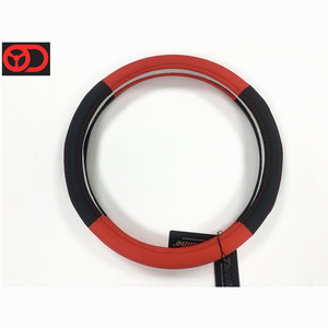 Housse de <span class=keywords><strong>volant</strong></span> universelle OEM 2026 à prix abordable, antidérapante en cuir PU, protection contre les rayures pour <span class=keywords><strong>volant</strong></span> de voiture - Product Image 1