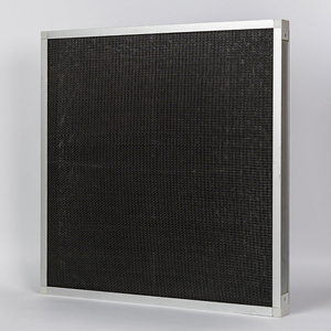 Venta directa de fábrica Suministros de filtro de carbón activado Filtro de filtro de aire AC Sistema HVAC para el hogar MERV 8 Filtro de aire plisado 20x20x1 - Product Image 2