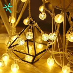 LED Fairy Lights String Garland Christmas Waterproof Holiday Led Globe String Lights