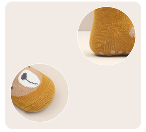 Xiangyi Calcetines Por Mayor Transpirable Cómodo Niño Recién <span class=keywords><strong>Nacido</strong></span> Niños Antideslizante Crew Grip Calcetines de bebé - Product Image 6