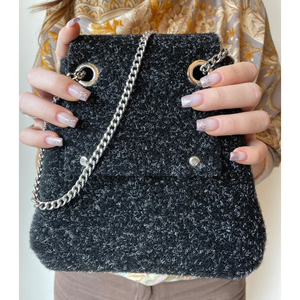 Borsa a Tracolla Mini Personalizzata Artigianale da Donna con Passante per Cintura, Design Unico, Etichetta Privata - Stile Rock Classico Sostenibile Italiano - Product Image 3