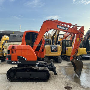 Excavadora sobre orugas de segunda mano original, excavadora Doosan Dx75 DX80 DX88 DX85 Doosan Dx85 usada, excavadora usada de segunda mano a la Dx75-9c - Product Image 6