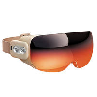 Masseur oculaire à vapeur Eveekon avec chaleur et vibrations, masque de massage avec musique Bluetooth, masseur électrique léger