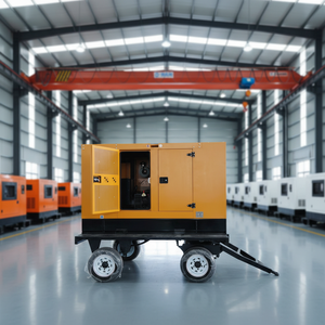 Electric 20kva 20kw 3 Phase Silent diesel <strong>Power</strong> <strong>Generator</strong> 25kva 20kw Trailer - Product Image 4