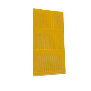 Calandre <span class=keywords><strong>rectangulaire</strong></span> en alliage d'aluminium, maille respirante, couvercle de ventilation, filtre à air, <span class=keywords><strong>grille</strong></span> murale sur le côté - Product Image 1