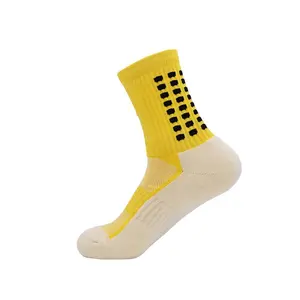 KANGYI 棉踝黄色全季 2020 防滑足球袜男士防滑