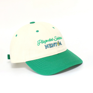 Casquettes de baseball en coton à visière incurvée, non structurées, à deux tons, avec logo brodé personnalisé, vente directe d'usine - Product Image 3