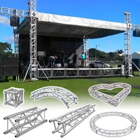 Usine de haute qualité scène Truss affiche Dj tête mobile lumière Truss aluminium lumière Trussing système
