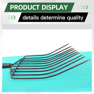 ส้อมขุดฟาร์มแบบมีด้ามจับไม้ - Product Image 3