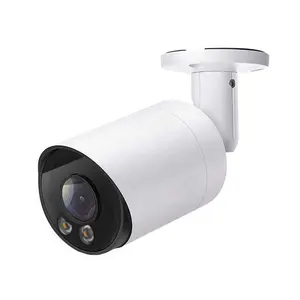 Наружная H.265 6MP Встроенный микрофон starlight Camera OEM, полноценная цветная POE Colorvu ip-камера работает с hik NVR plug & play