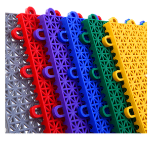 Alfombrillas de bloqueo para suelo de gimnasio para niños, baldosas de pista deportiva de seguridad, portátiles, Paddle, pista de tenis - Product Image 2