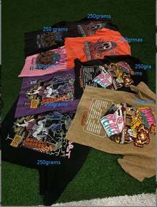 Белая хлопковая уличная одежда футболка большого размера с открытыми плечами на заказ, Высококачественная Футболка с принтом для мужчин - Product Image 4