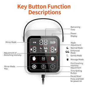 Mesin latihan rehabilitasi tangan, alat latihan Stroke tangan latihan jari pribadi, sarung tangan Robot rehabilitasi jari - Product Image 4
