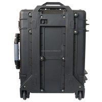 Grande valise de protection rigide personnalisée en couleur pour appareils photo, drones et équipement photographique avec mousse prédécoupée ou mousse sur mesure