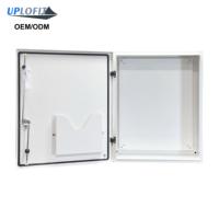 Caja de Conexiones de Aleación de Aluminio de 2.5mm con Recubrimiento en Polvo, Gabinete Impermeable para Exteriores OEM/ODM con Cierre de 3 Puntos y Placa Trasera para Documentos