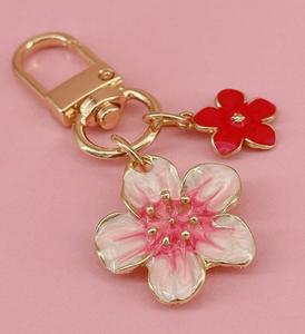 Llavero de Aleación con Mosquetón y Diseño de Cereza, con Impresión UV, Colgante Decorativo de Alta Calidad para Bolsos, Accesorios para Parejas y Enamorados - Product Image 2