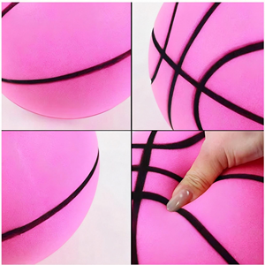 Balón de Baloncesto Silencioso para Niños y Jóvenes, para Deportes en Interiores, Entrenamiento, Rebote Suave, Práctica de Dribleo, Impresión de Logotipo Personalizado, Venta al por Mayor B2B - Product Image 3