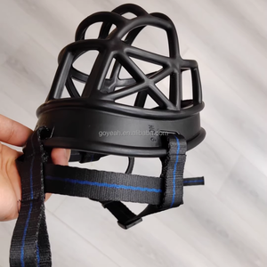 <span class=keywords><strong>Muselière</strong></span> <span class=keywords><strong>de</strong></span> dressage respirante pour chien, design ergonomique, réglable, type panier, pour grands chiens - Product Image 4