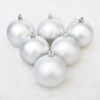 Décorations de fête de scène d'arbre de Noël artisanal à motif de bricolage personnalisable petite boule à miroir disco mate