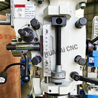 Fraiseuse à tourelle verticale Hua Hai 5H(X6332) à tête rotative, cône de broche NT40, 220V/380V, usage moyen, haute précision, faible coût
