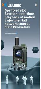 Interphone sans fil portable 4G à <span class=keywords><strong>distance</strong></span> illimitée Carte SIM 4G POC GSM Portée de 5000km Talkie-walkie gratuit à vie - Product Image 6