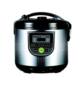 Smart Cooker 5L 860W Stainless steel steamer multi purpose microwaveable and pasta hot chef rice cooker