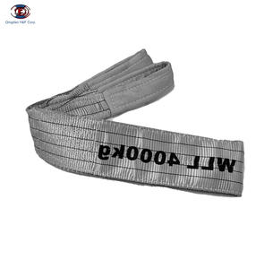 HFホット販売2tクレーンポリエステルリフティングウェビングスリング - Product Image 5