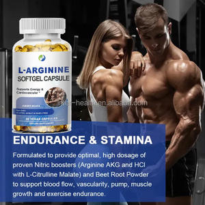 Cápsulas de L-Arginina en Gel Suave OEM a Granel, Suplementos para la Salud de Adultos, Pre-Entrenamiento para Hombres, Mejora la Inmunidad y el Apoyo Muscular - Product Image 2