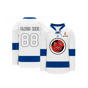 OEM süblimasyon buz hokeyi üniforma toptan baskı gençlik hokey forması buz hokeyi <span class=keywords><strong>Jersey</strong></span> özel takım - Product Image 2