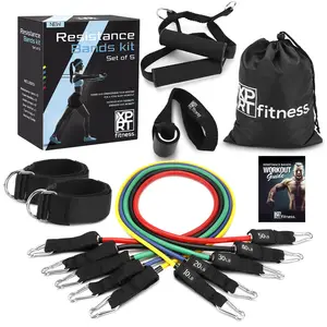 Hot Sale Single Tube Resistance Bands High Quality Heavy Resistance Tube Fitness and Body Building Set